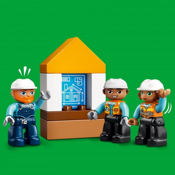 Lego Byggearbeid med rivningskule 10932