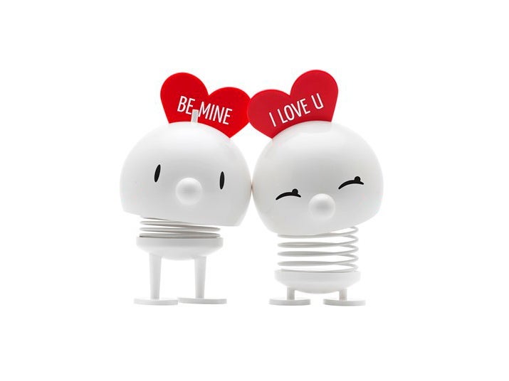 Hoptimist Love Bumble liten hvit