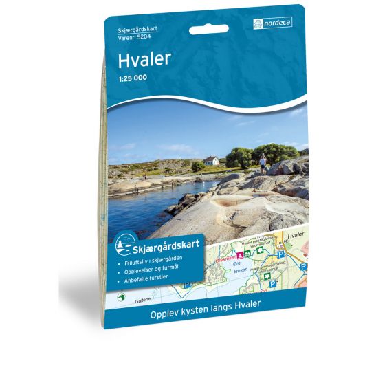 Skjærgårdskart Hvaler - Kystkart for padlere, fiskere og turgåere