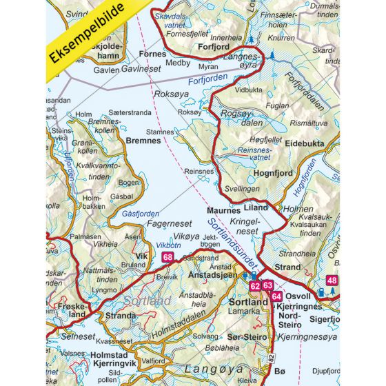 Lofoten 1:250 000