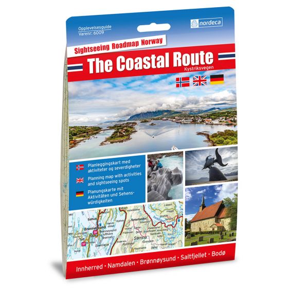 The Coastal Route / Kystriksvegen 1:250 000
