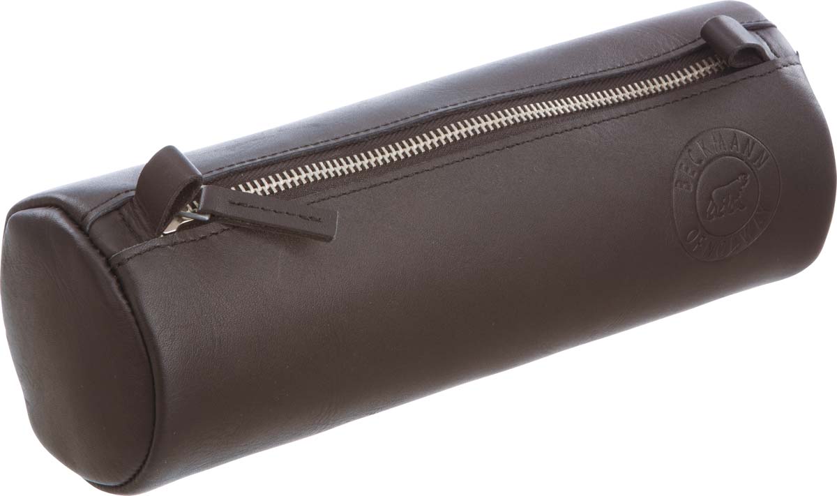 Skinnpennal stort Brown Beckmann