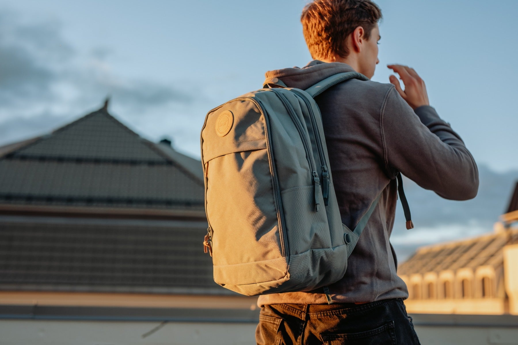 Skolesekk Urban Grey 30L