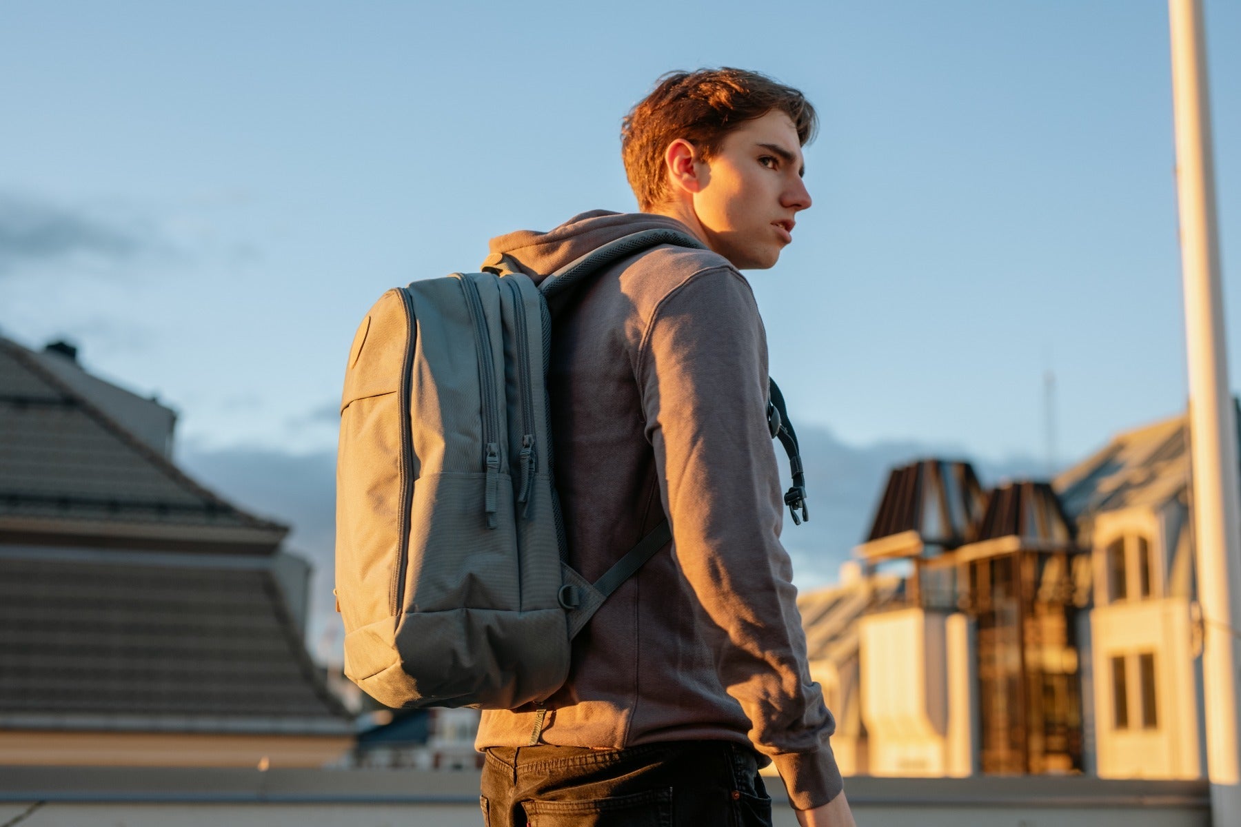 Skolesekk Urban Grey 30L