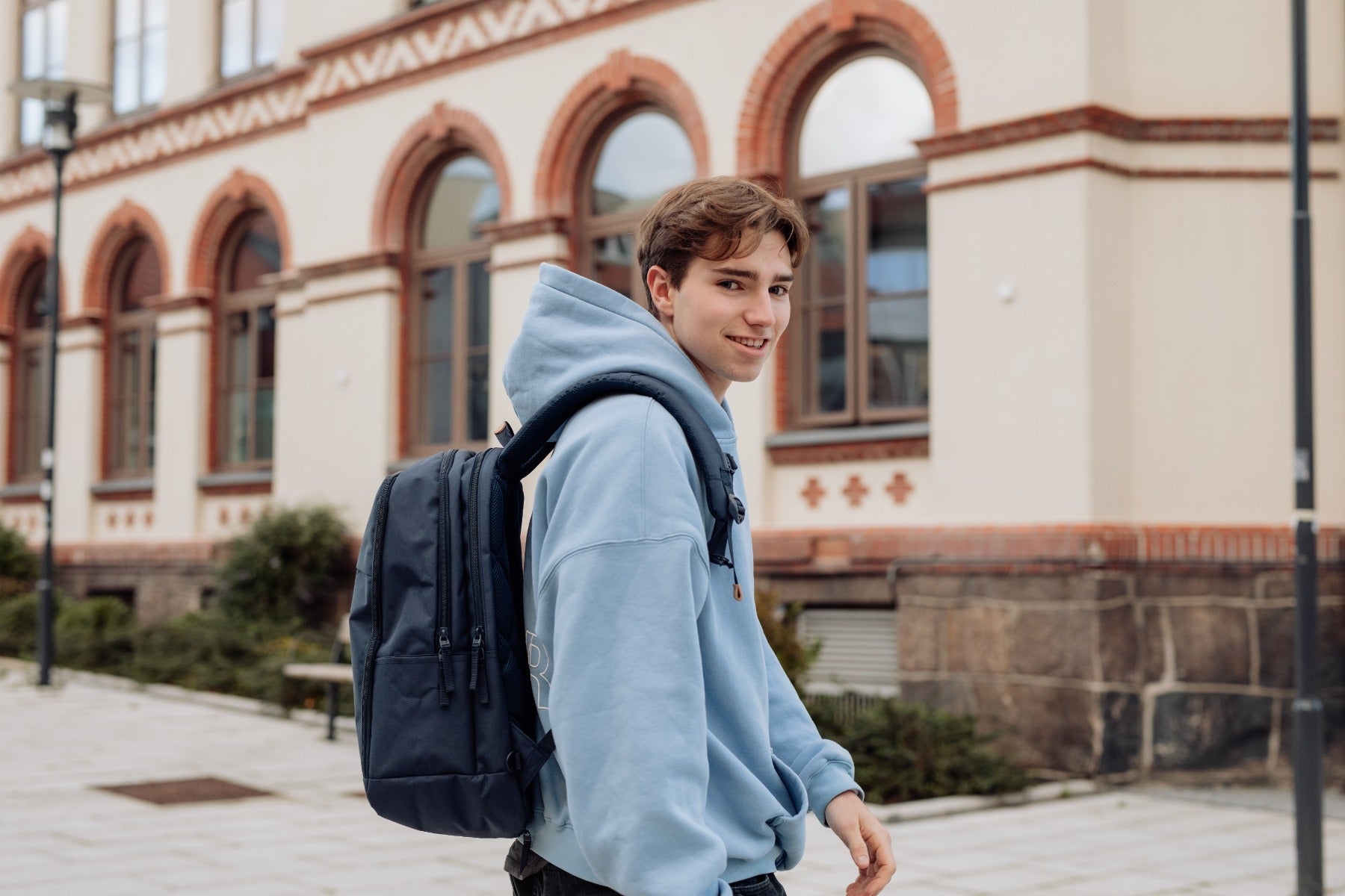 Skolesekk Urban Dark Blue 30L