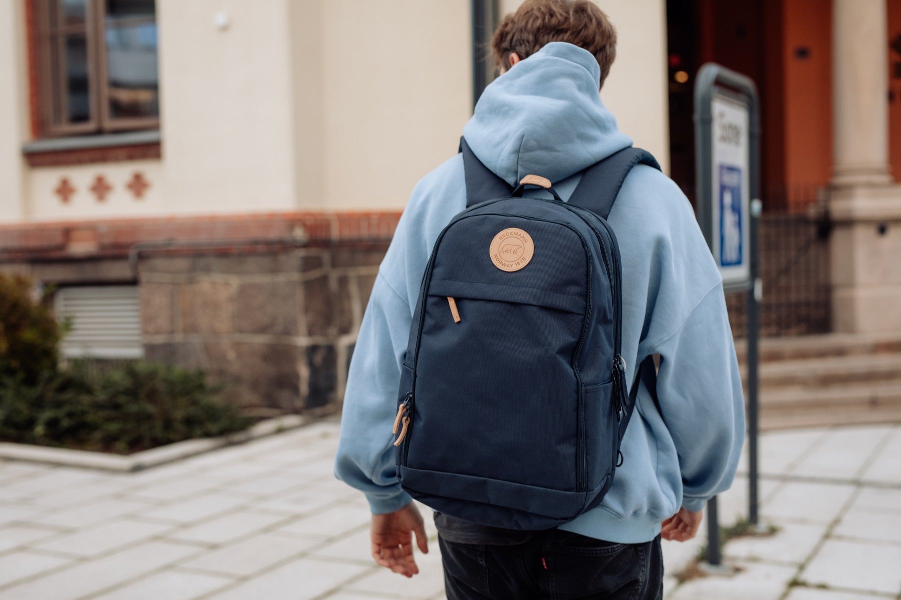 Skolesekk Urban Dark Blue 30L