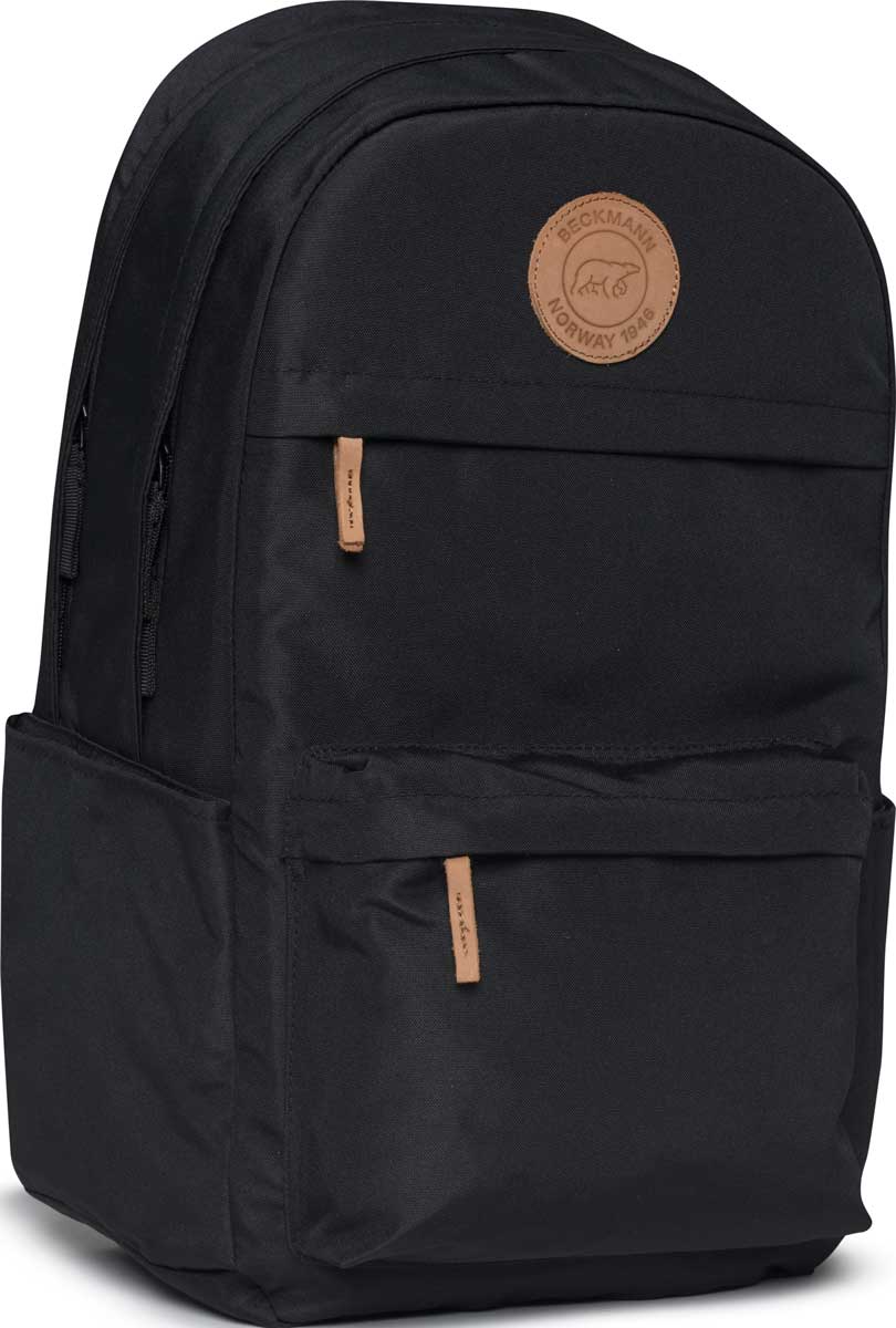Skolesekk City Max Black 34L