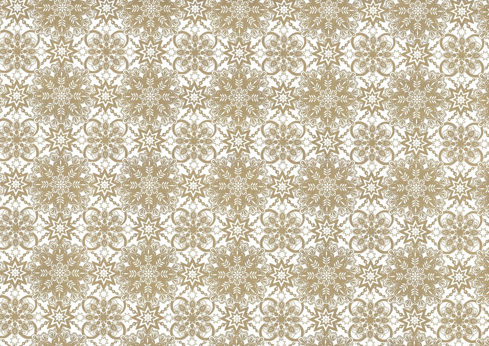 Gavepapir 5m x 70cm Kraft Glimma