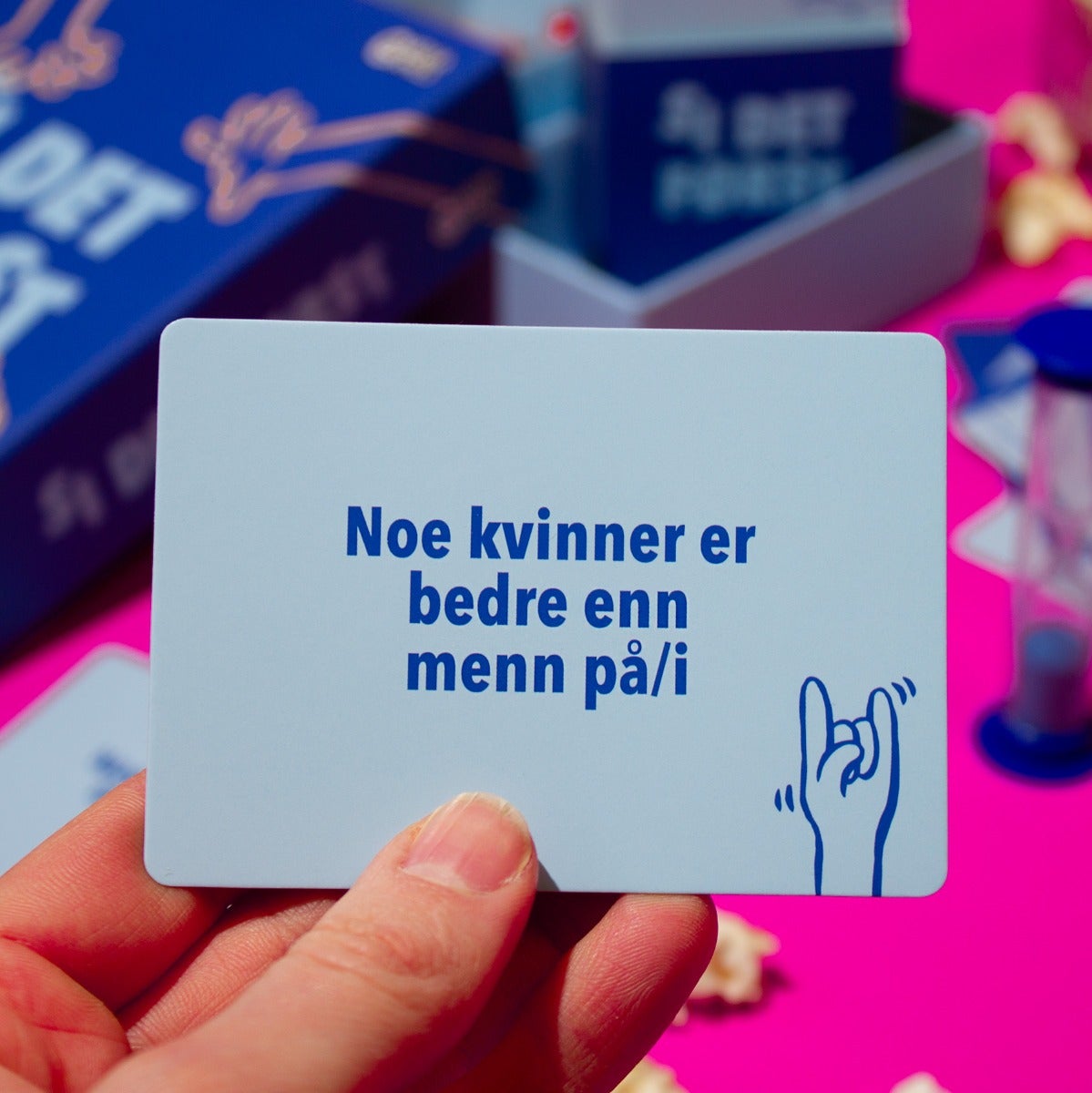 Spill Si Det Først