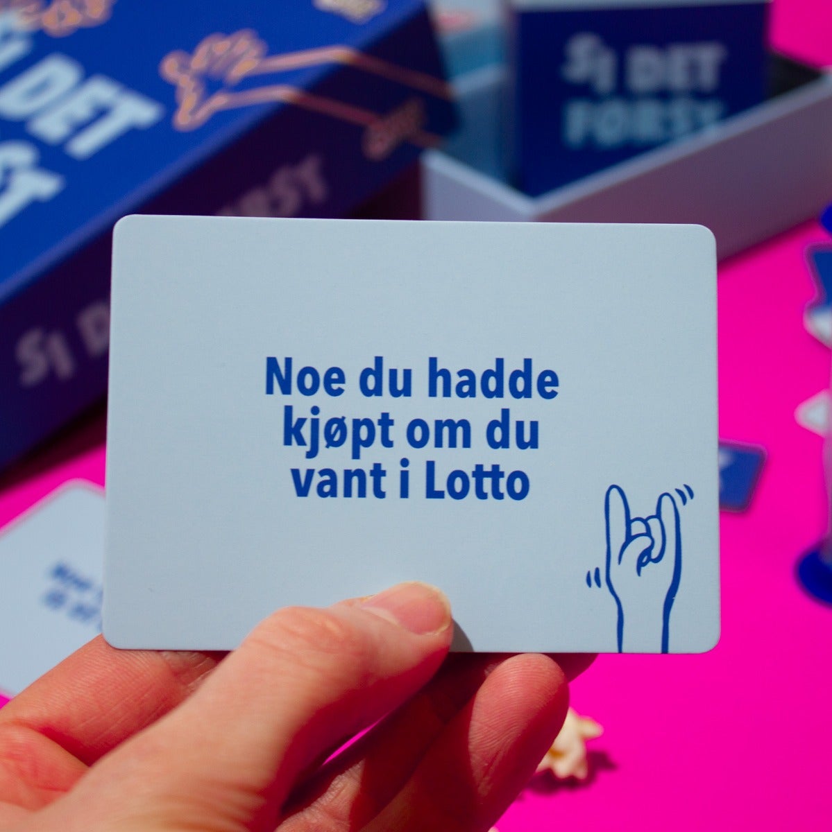 Spill Si Det Først