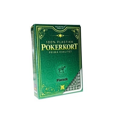 Kortstokk Plastikk Poker