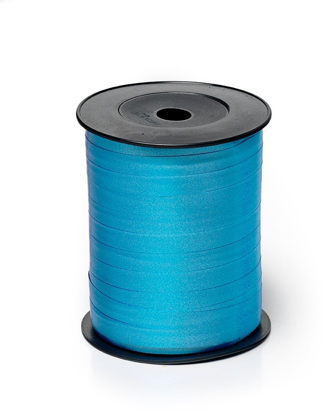 Gavebånd 10mm x 250m Poly Turkis