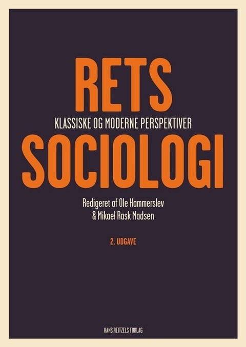 Retssociologi - Klassiske og moderne perspektiver