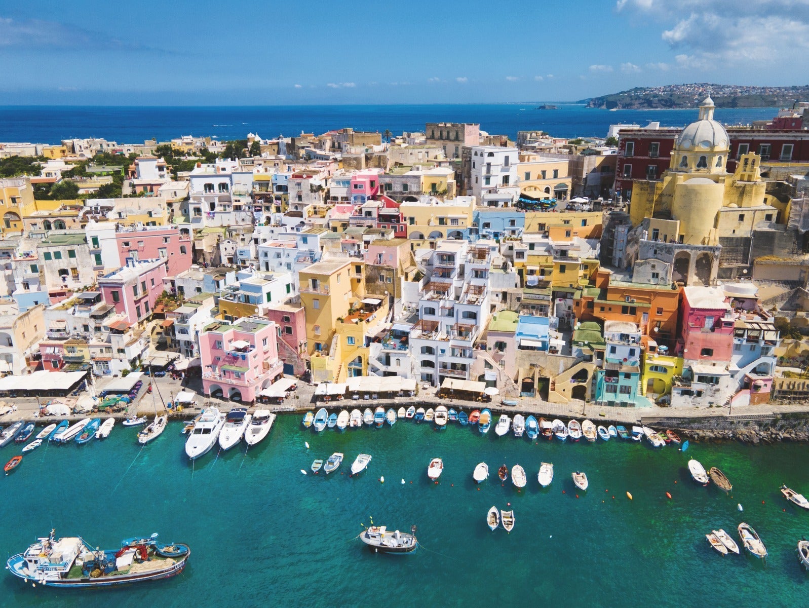 Puslespill 1500 Fargene i Procida Ravensburger