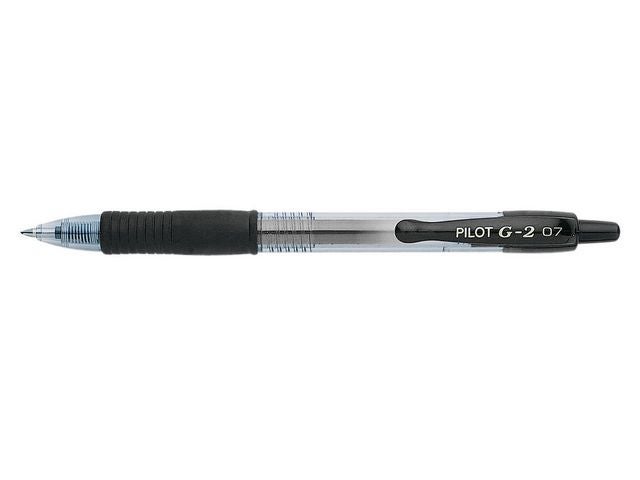 Geleroller PILOT G2+ 07 sort