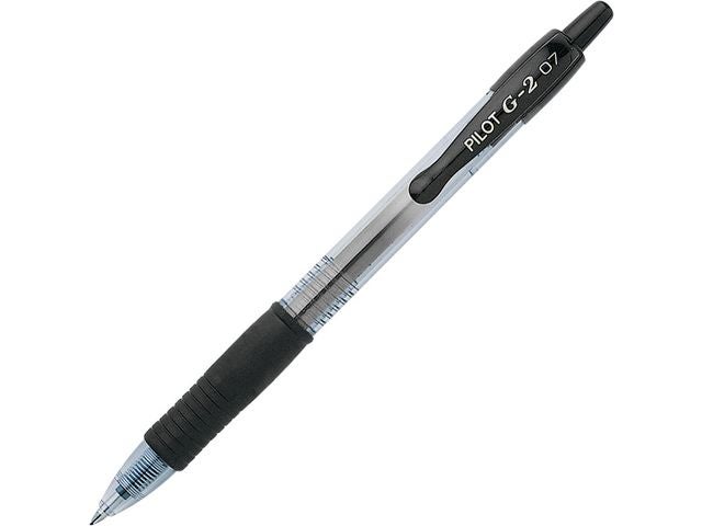 Geleroller PILOT G2+ 07 sort