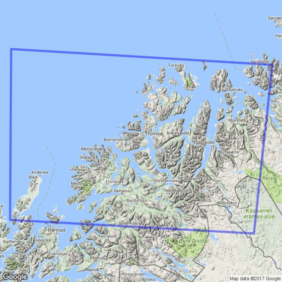 Tromsø 1:250 000