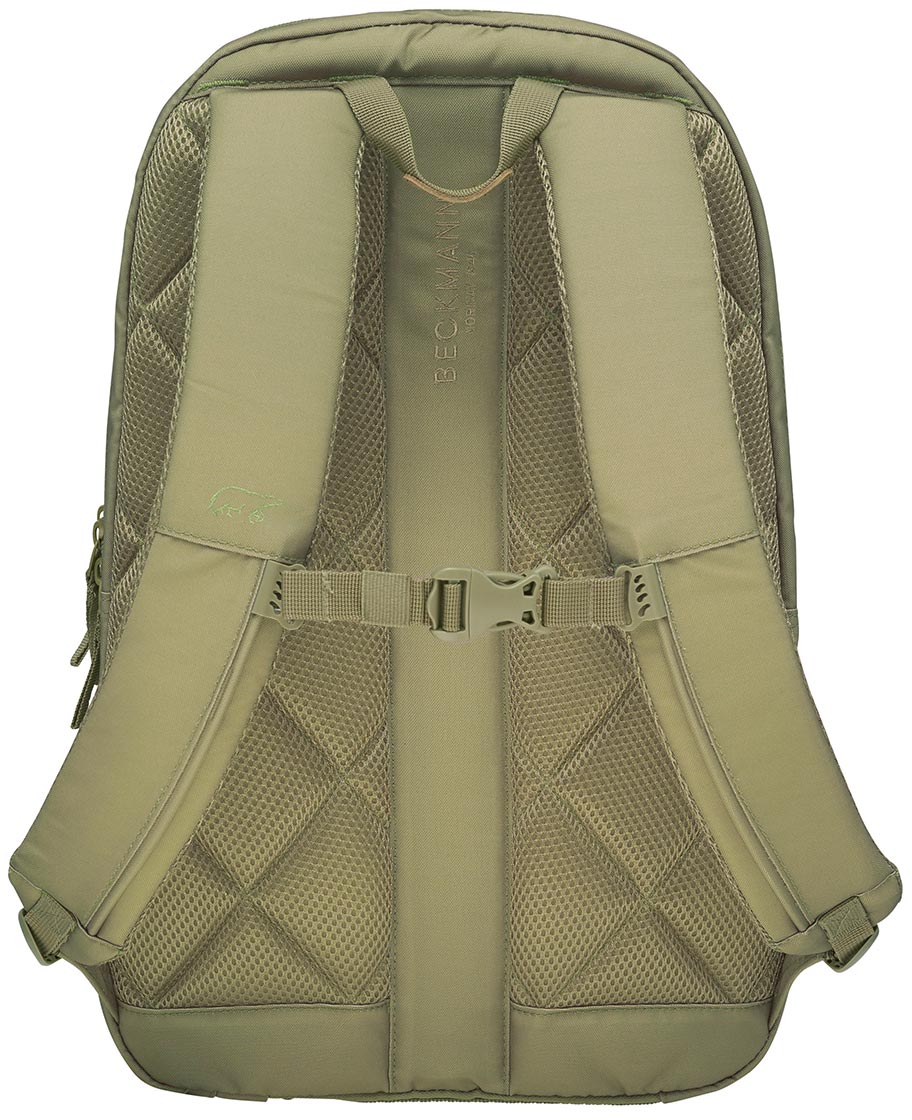 Skolesekk Urban Olive Grey 30L Beckmann