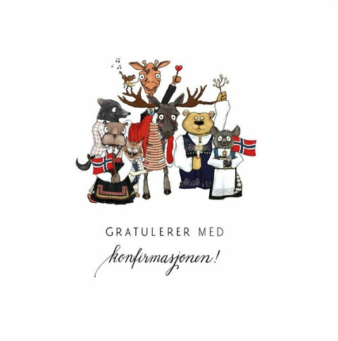 Kort konfirmasjon Konfirmasjonsfest Talén