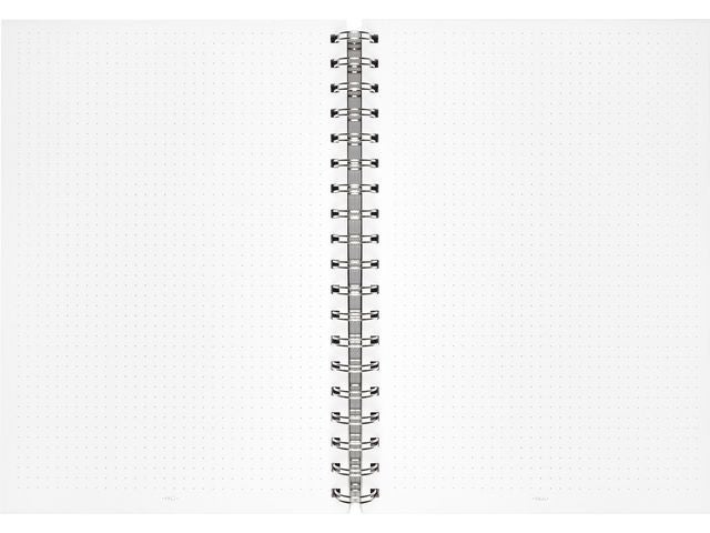 Notatbok Burde Dotter B5 Spiral Blomster