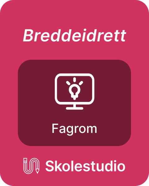 Breddeidrett, Fagrom, Skolestudio