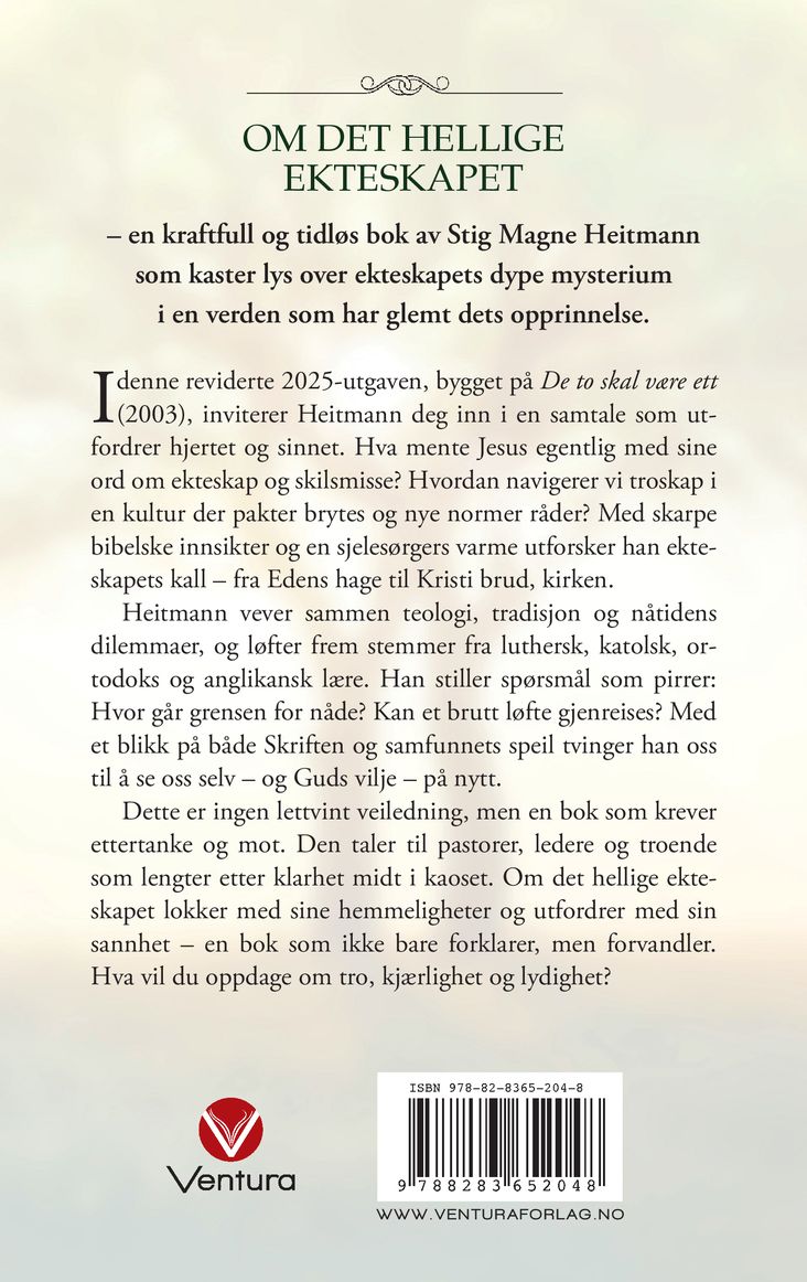 Om det hellige ekteskapet