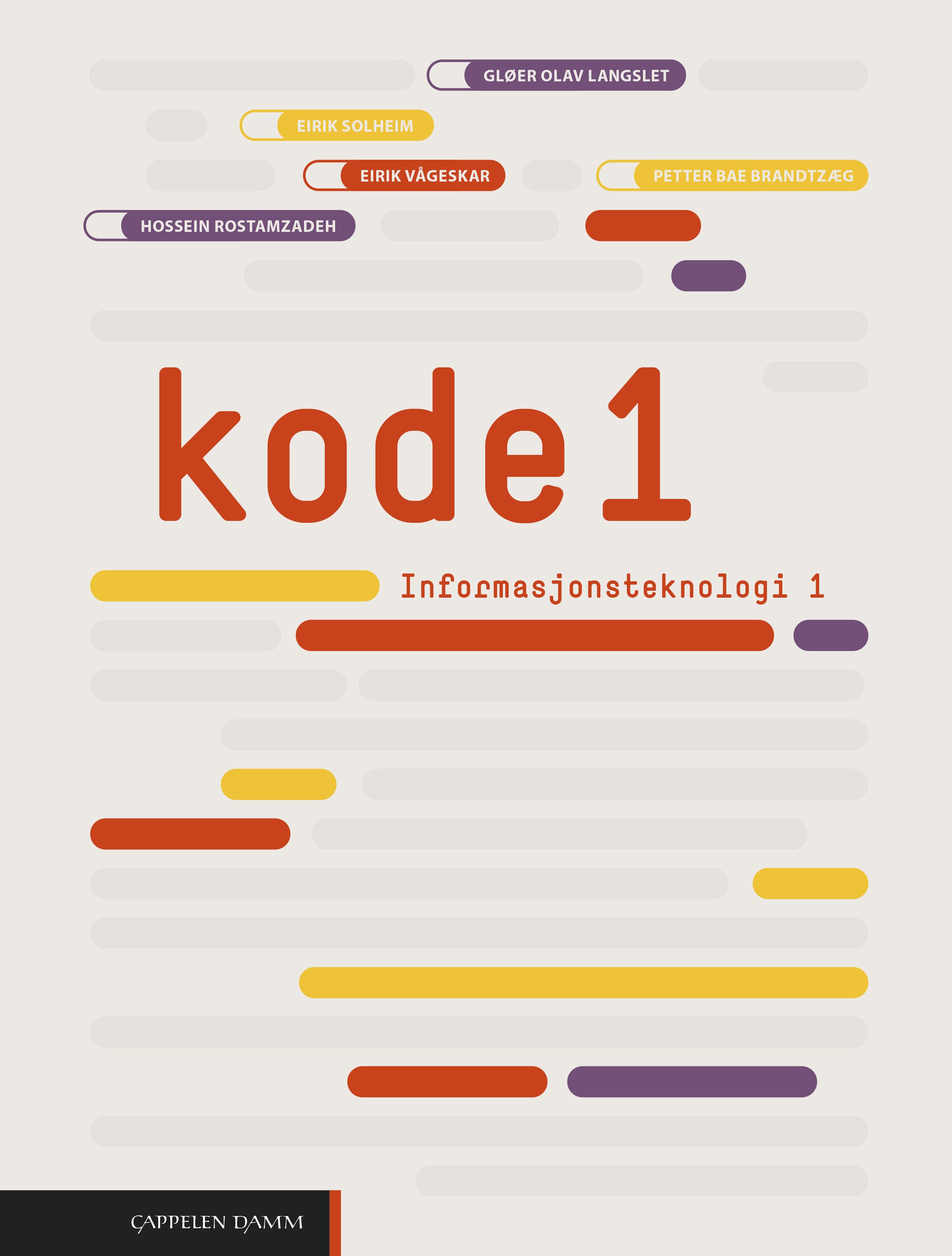 Kode 1 - informasjonsteknologi 1 : studiespesialiserende programfag vg2/vg3