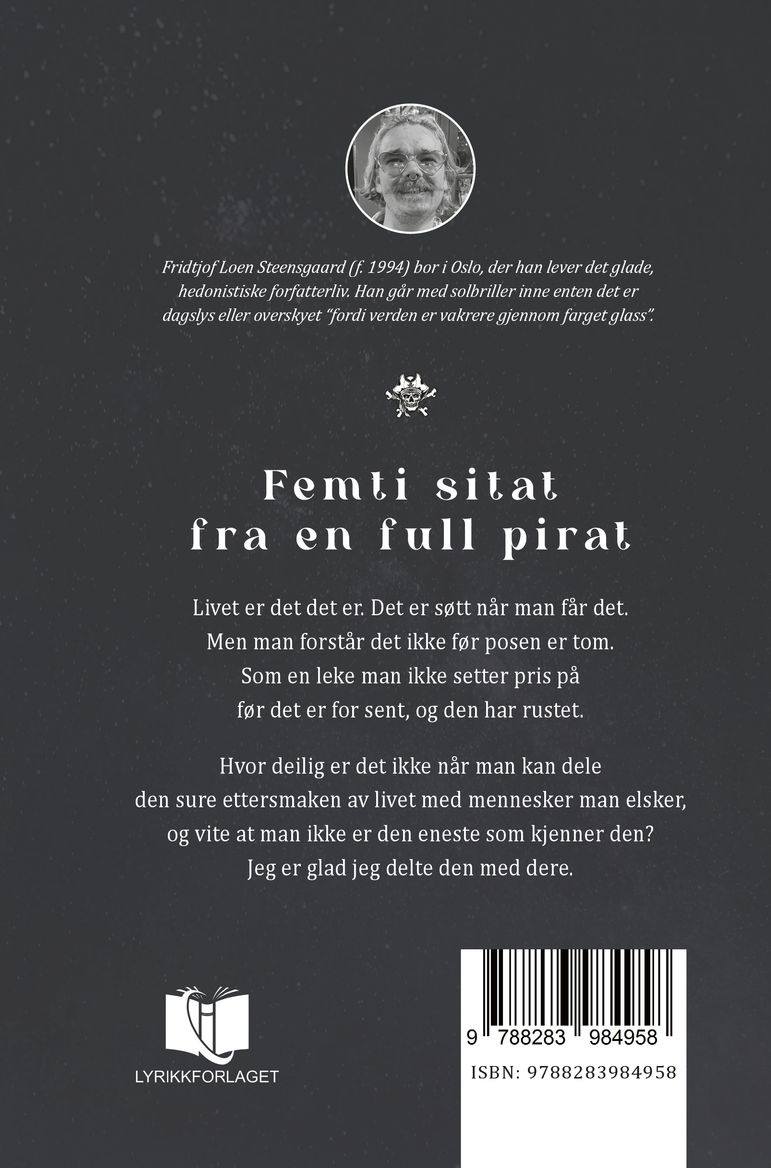 Femti sitat fra en full pirat