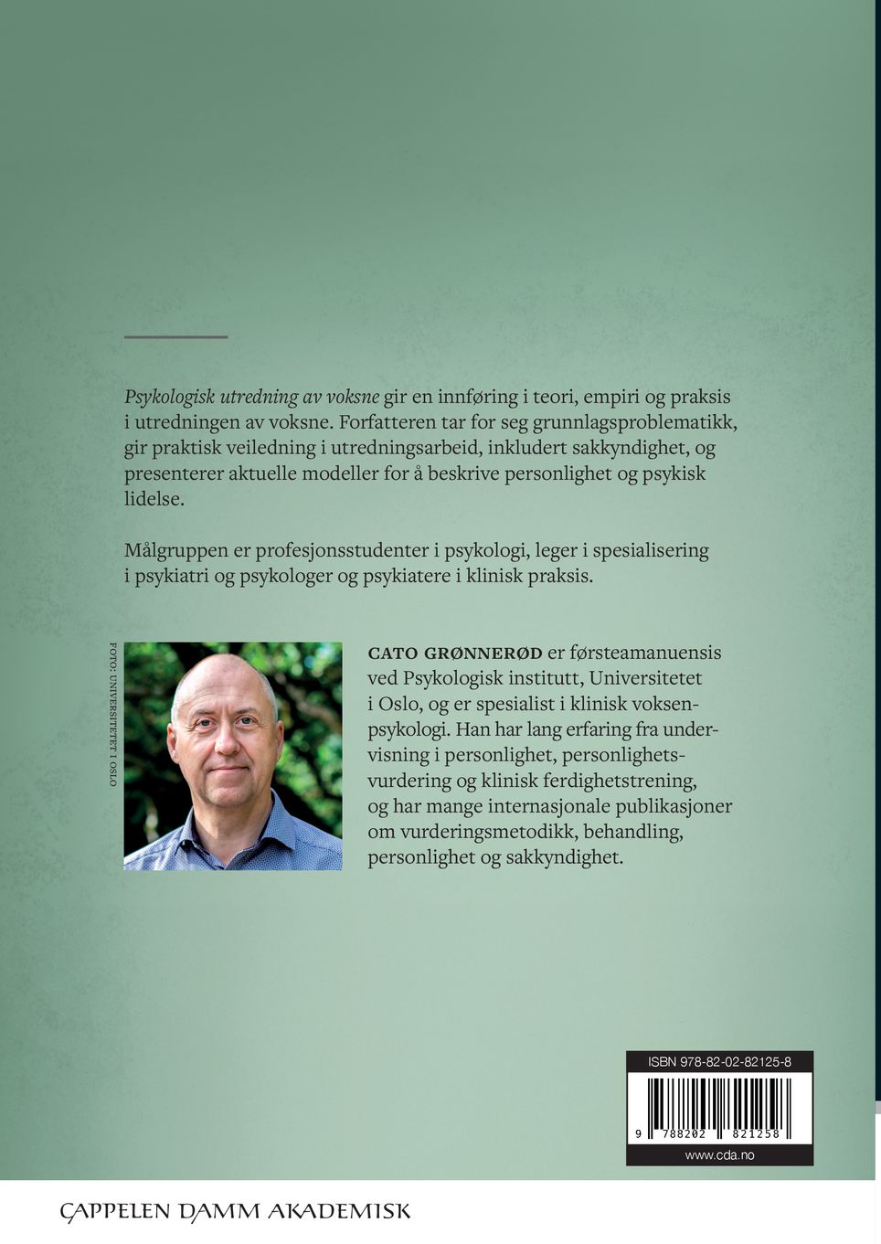 Psykologisk utredning av voksne