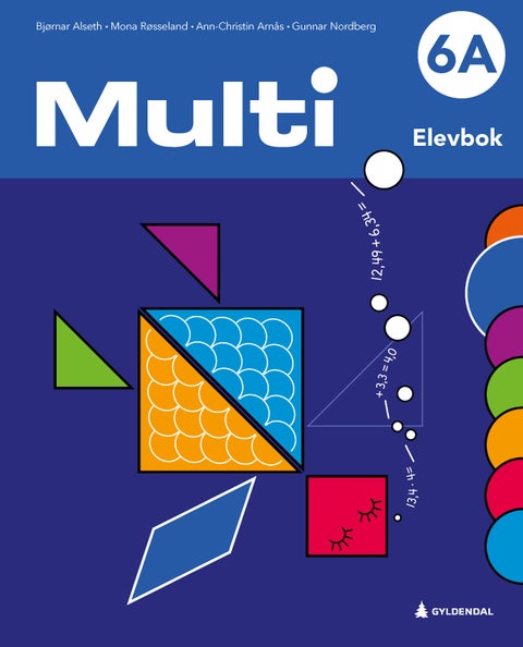 Multi 6A, 3. utg. - Elevbok : matematikk for barnetrinnet