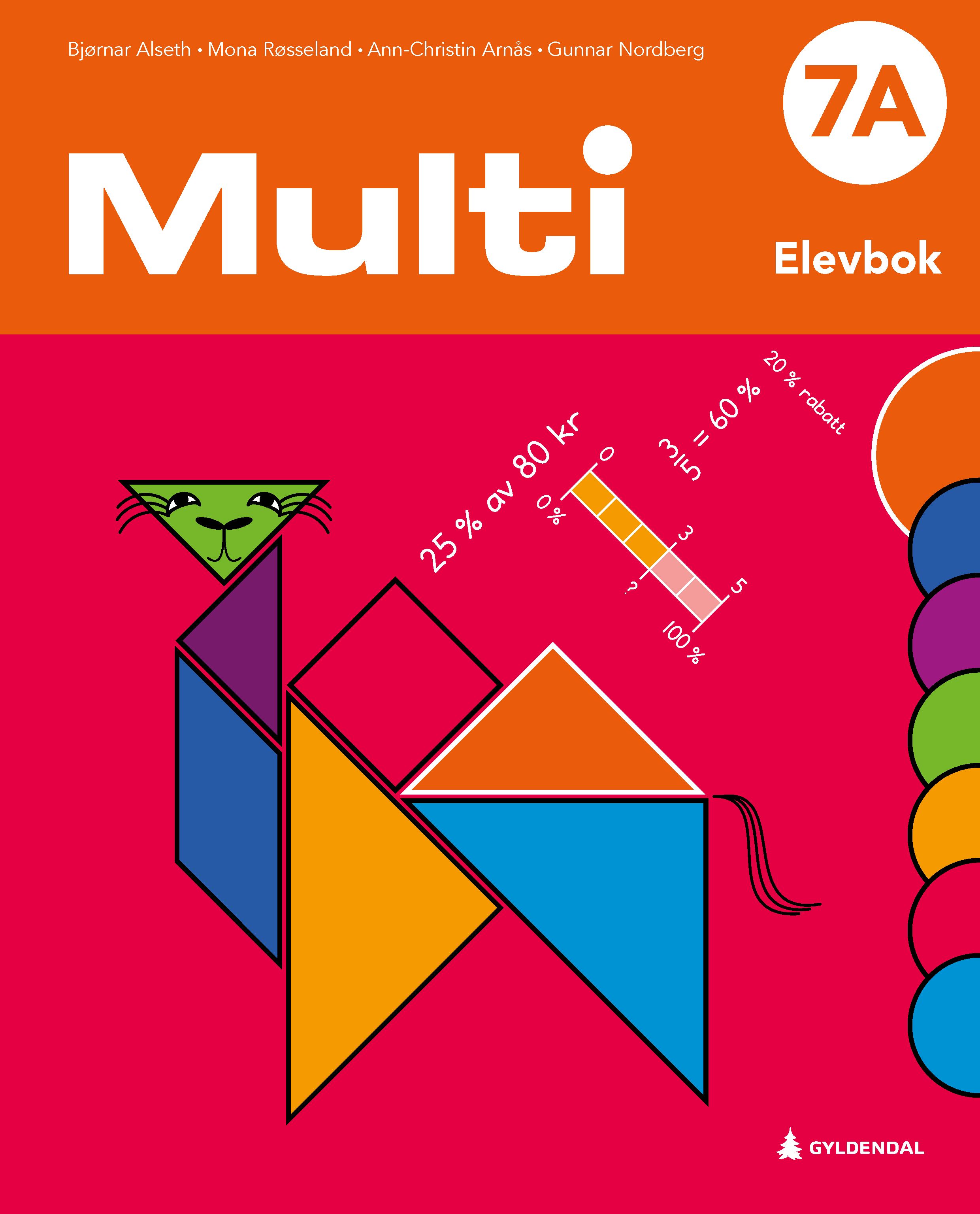 Multi 7A, 3. utg. - Elevbok : matematikk for barnetrinnet