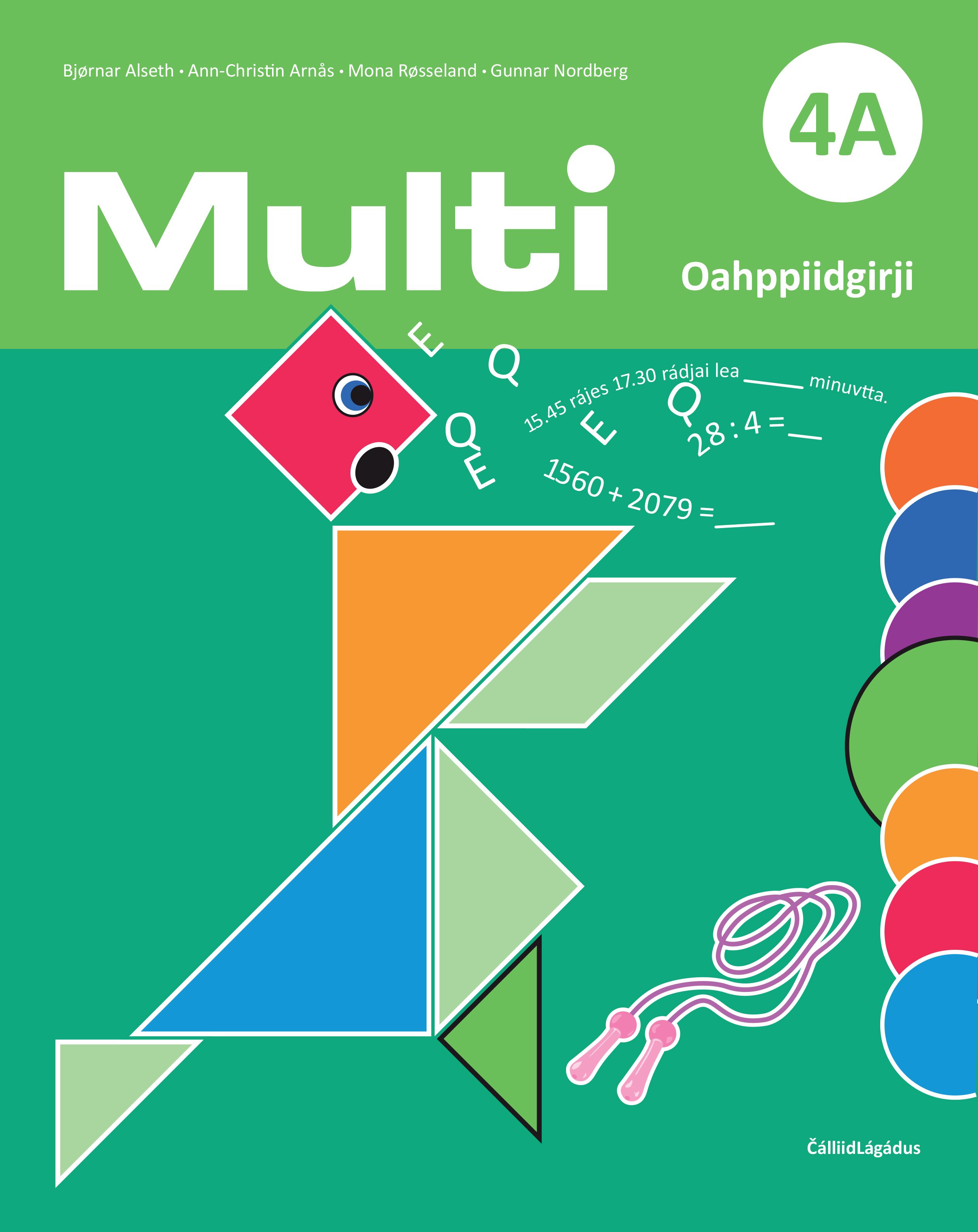 Multi 4A, 3. deaddileapmi - Oahppiidgirji : matematihkka mánáiddássái