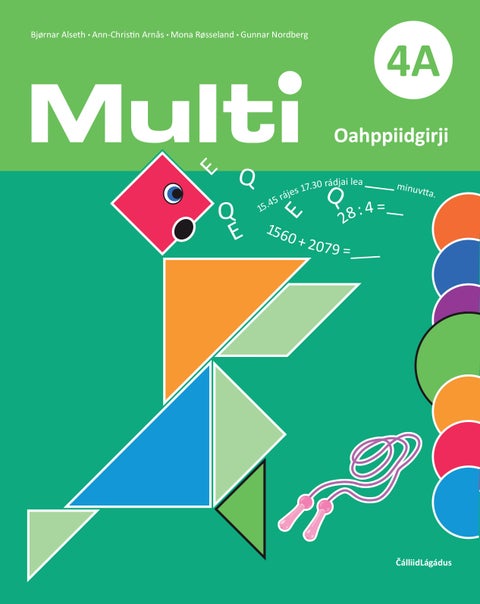 Multi 4A, 3. deaddileapmi - Oahppiidgirji : matematihkka mánáiddássái