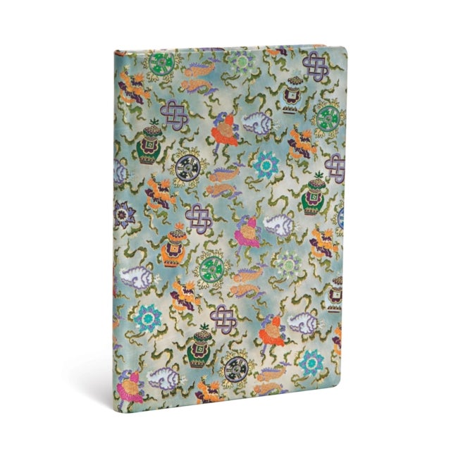 Shankha Midi Lined Hardcover Journal, 144pg, 120GSM by Paperblanks (Sacred Tibetan Textiles)