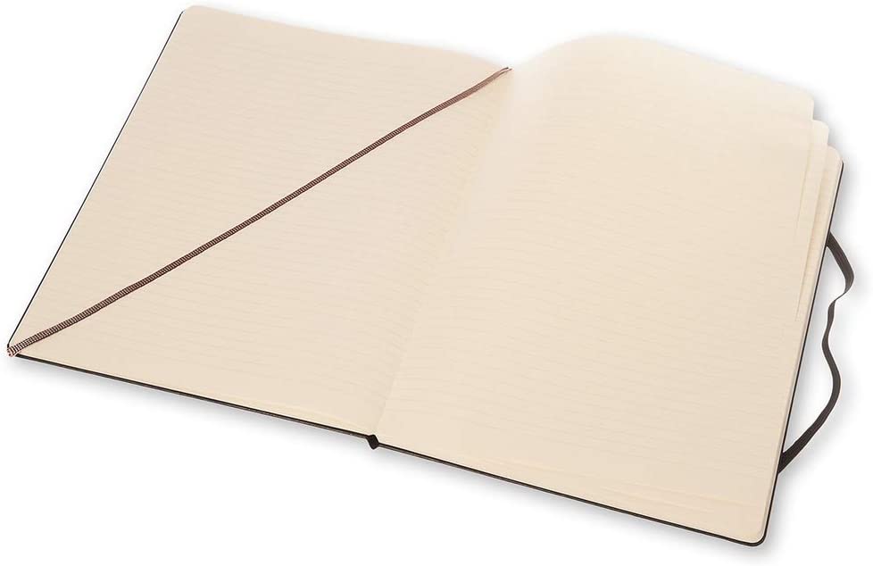 Moleskine Notatbok Linjert Sort XL