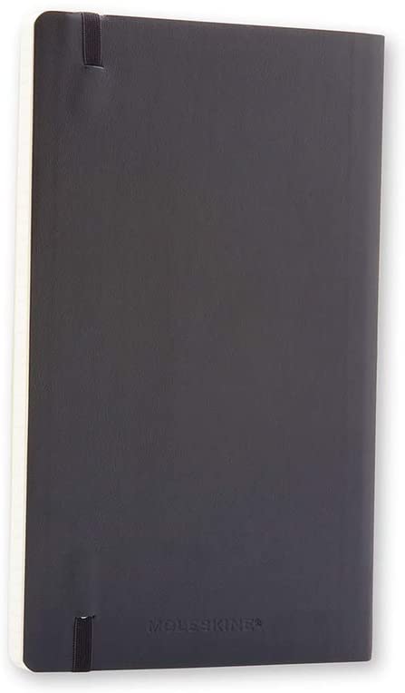 Moleskine Soft Large Squared Notebook Black