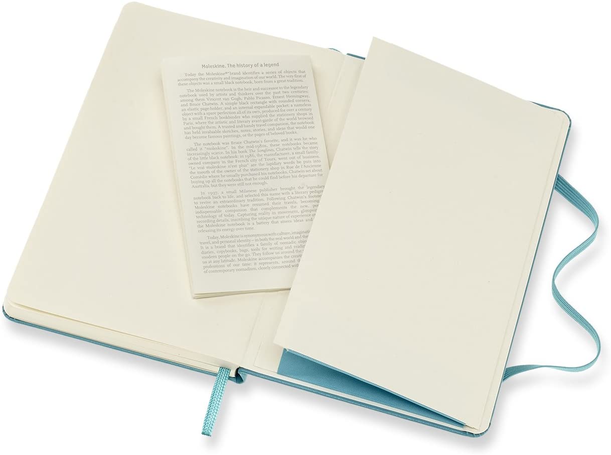 Moleskine Cl Notatb Pkt Linj Hard Rf Bl