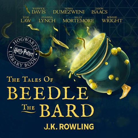 Tales of Beedle the Bard - a Harry Potter Hogwarts Library Book