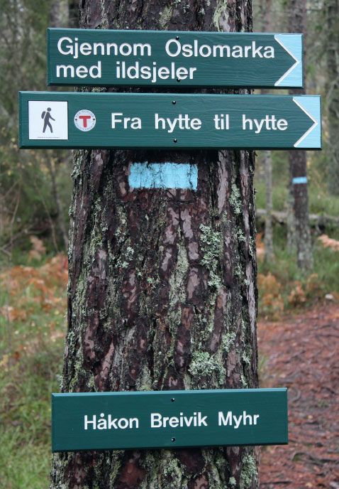 Gjennom Oslomarka med ildsjeler - fra hytte til hytte