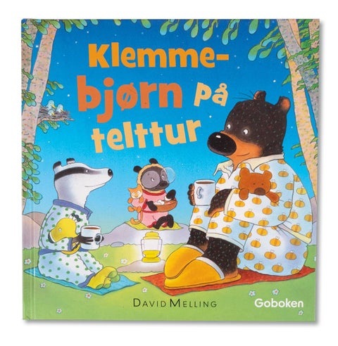 Klemmebjørn på telttur