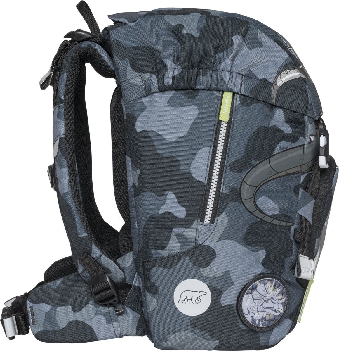 Skolesekk 1.kl Camo Rex Classic 22L