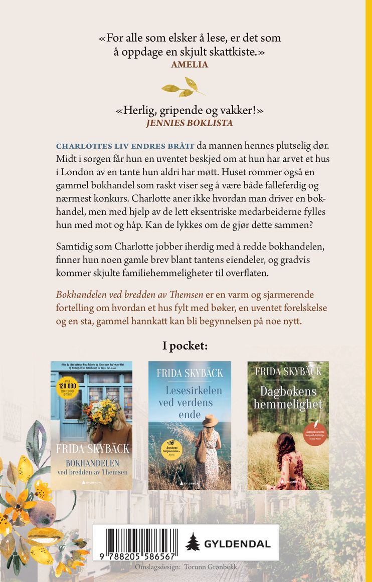 Bokhandelen ved bredden av Themsen