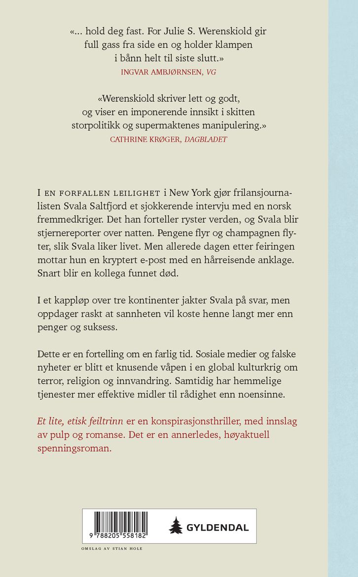 Et lite, etisk feiltrinn