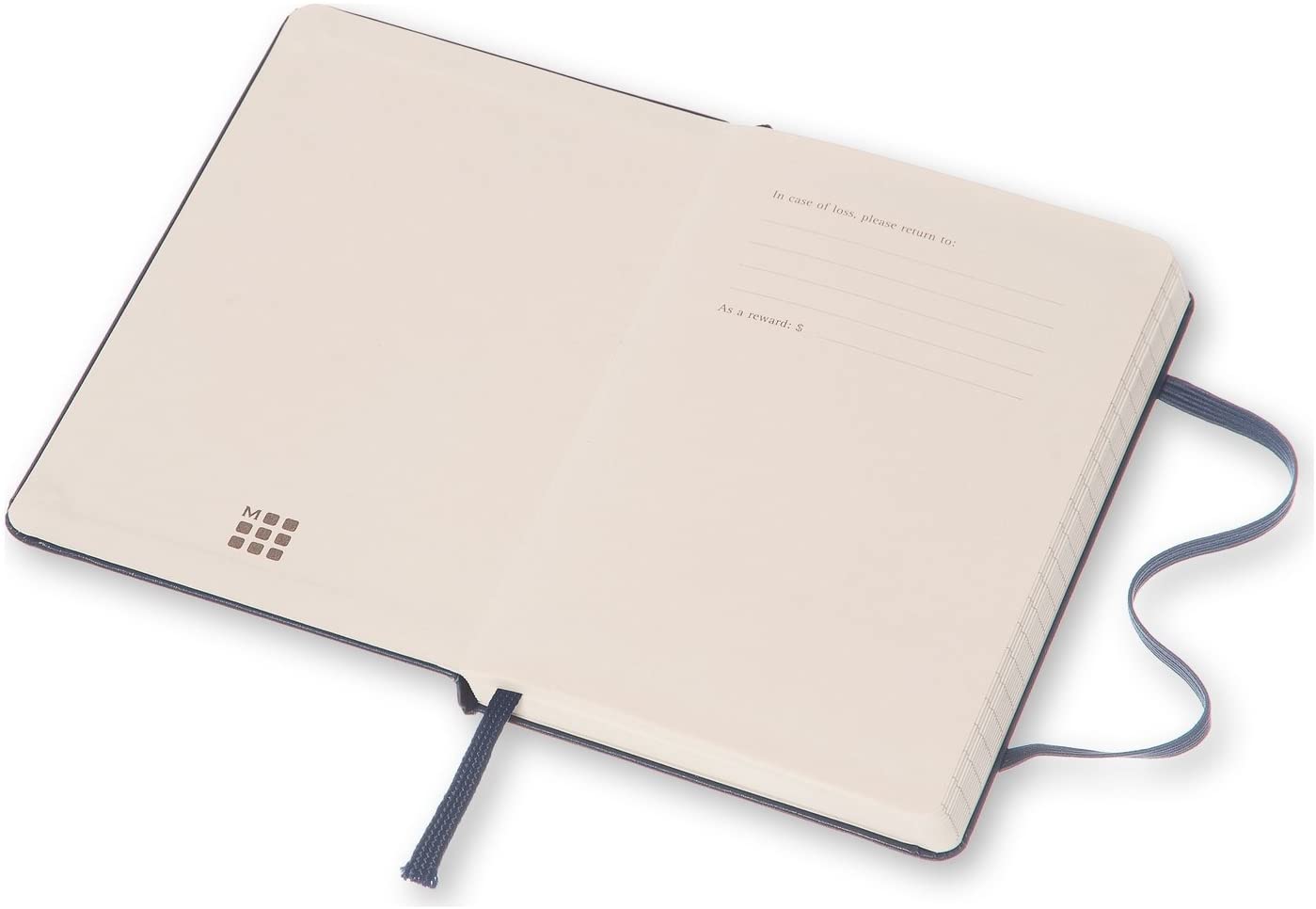Moleskine Notatbok Linjert Sapphire Blå Pocket Hard