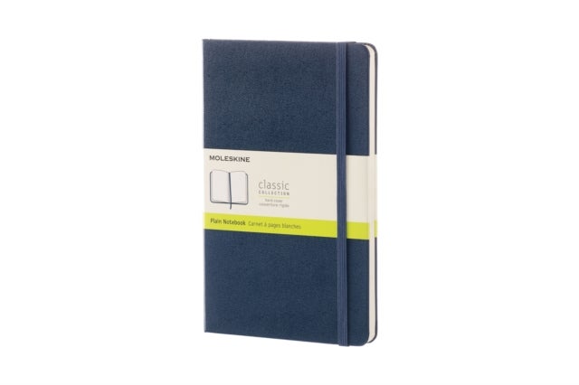 Moleskine Notatbok Ulinjert Sapphire Blå Large