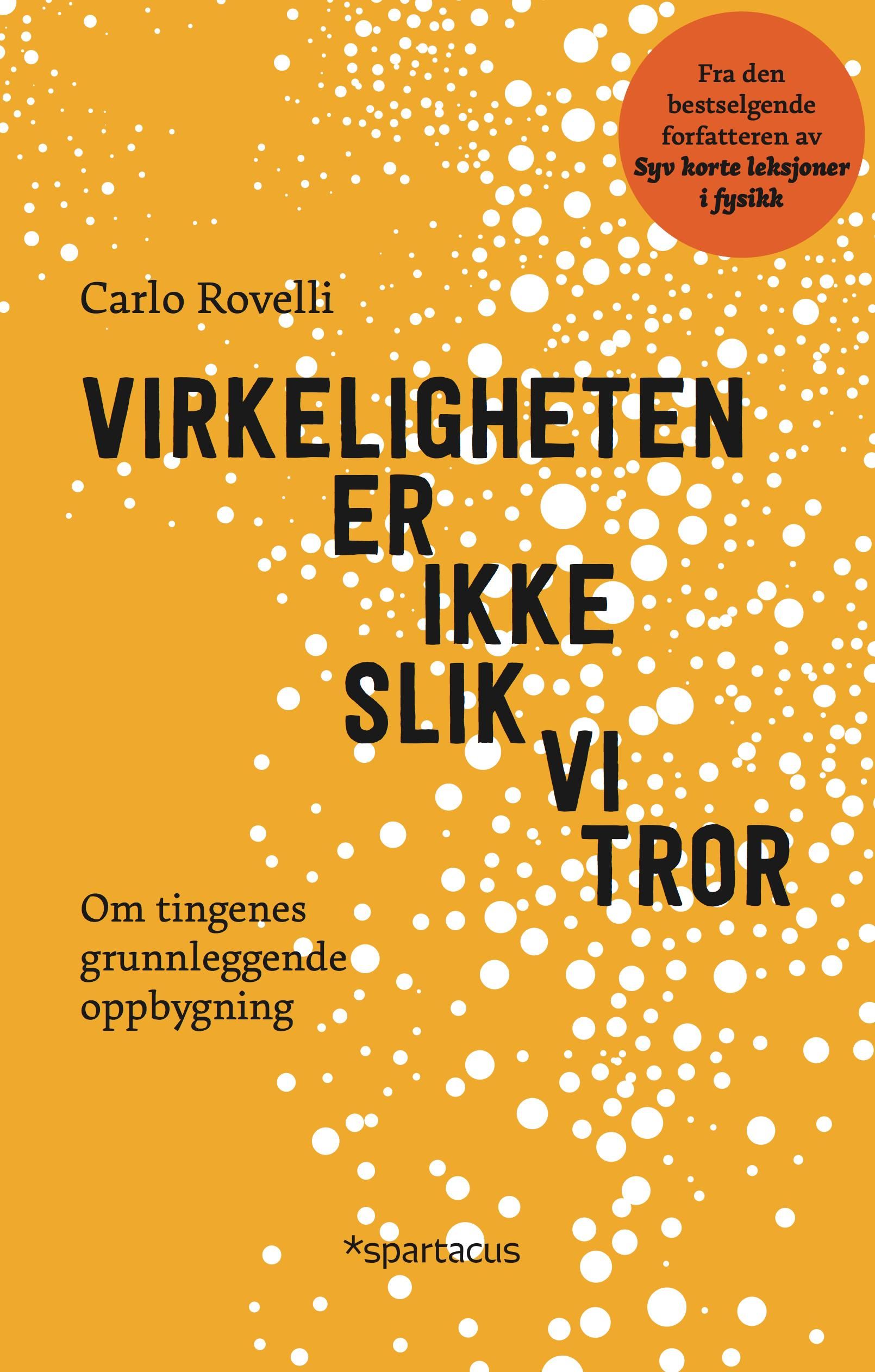 Virkeligheten er ikke slik vi tror - om tingenes grunnleggende oppbygning