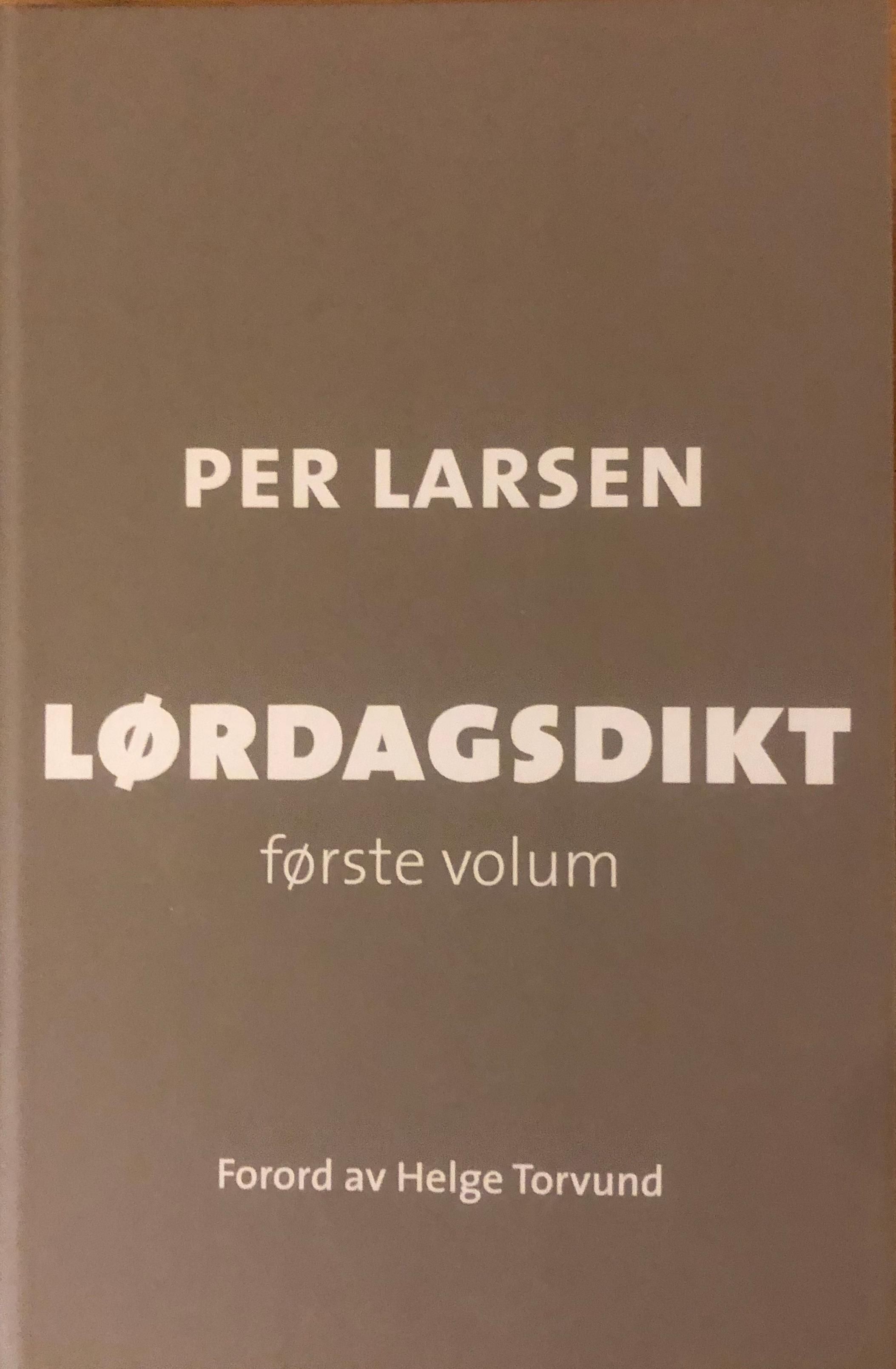 Lørdagsdikt