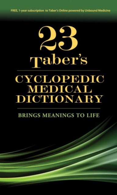 Taber's cyclopedic medical dictionary