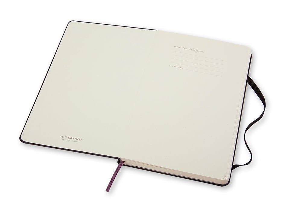 Moleskine Pocket Hardcover Ruled Notebook Black