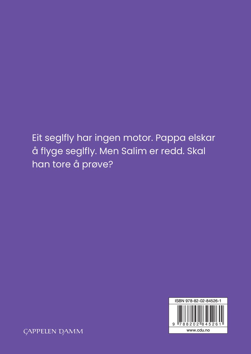 Salim flyr seglfly